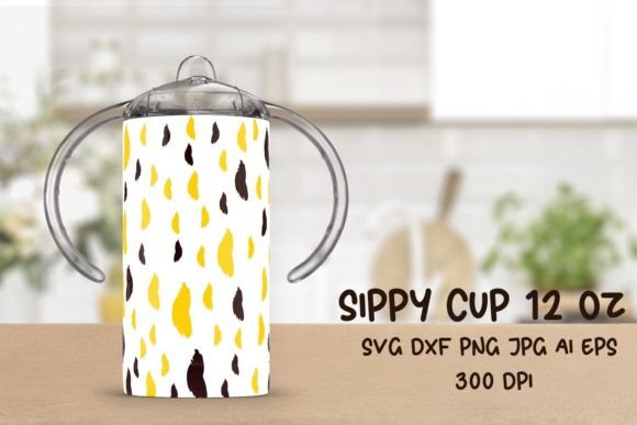 Sippy Cup Tumbler Sublimation. 12 Oz.